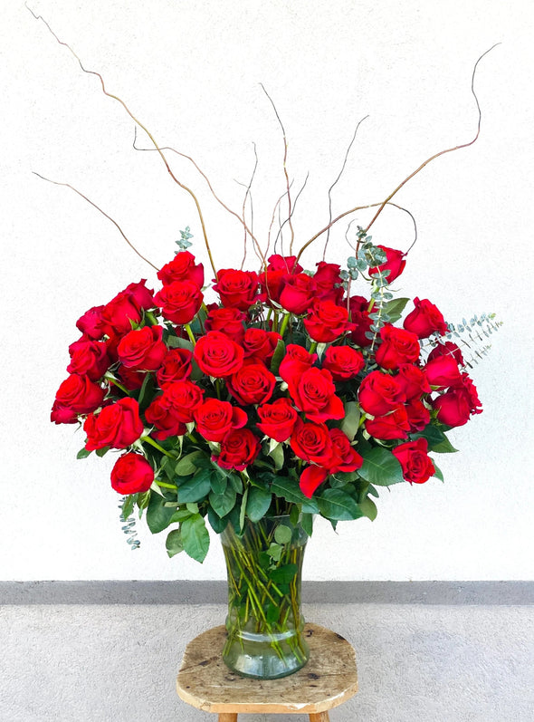 100 Red Roses