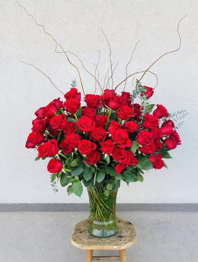 100 Red Roses