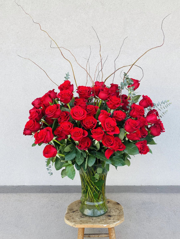 100 Red Roses